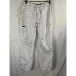 Koi SMALL white cargo scrub pants